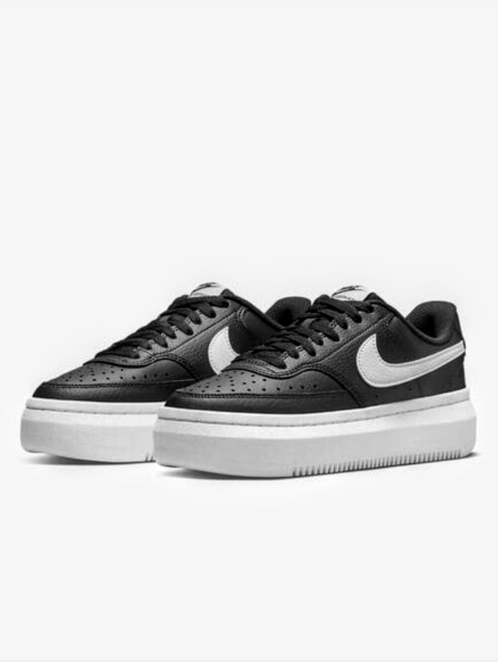 NIB Women's Nike Court Vision Alta LTR Black/White Size 10